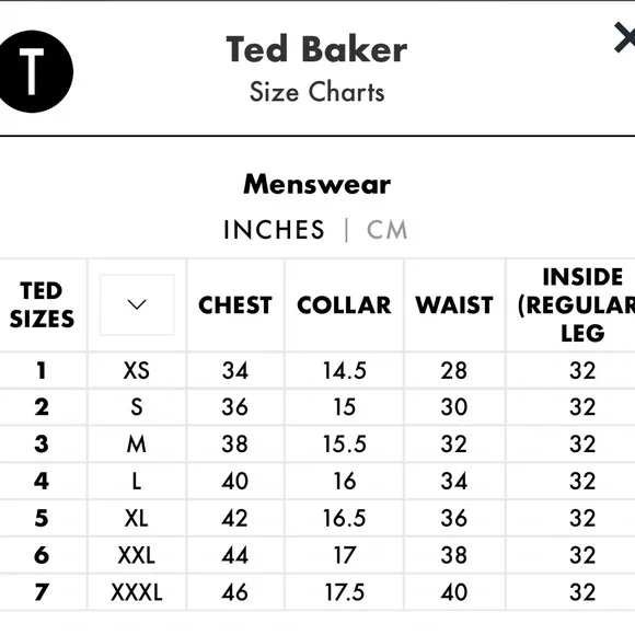 Ted Baker London Size 4 Men’s Casual‎ Long Sleeve Button Down Burgundy - Picture 10 of 10